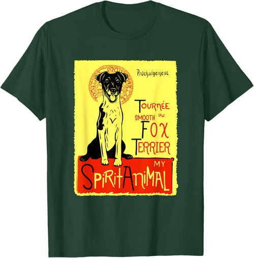 Cute Smooth Haired Fox Terrier Dog Smooth Fox Terrier Gift