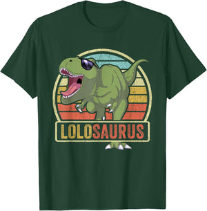 Lolosaurus Dinosaur Lolo Saurus Family Matching T-Shirt - T-Shirt | Forest