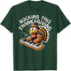 Funny Saying Turkey Playing Piano Thanksgiving Music Lovers T-Shirt - T-Shirt | Forest