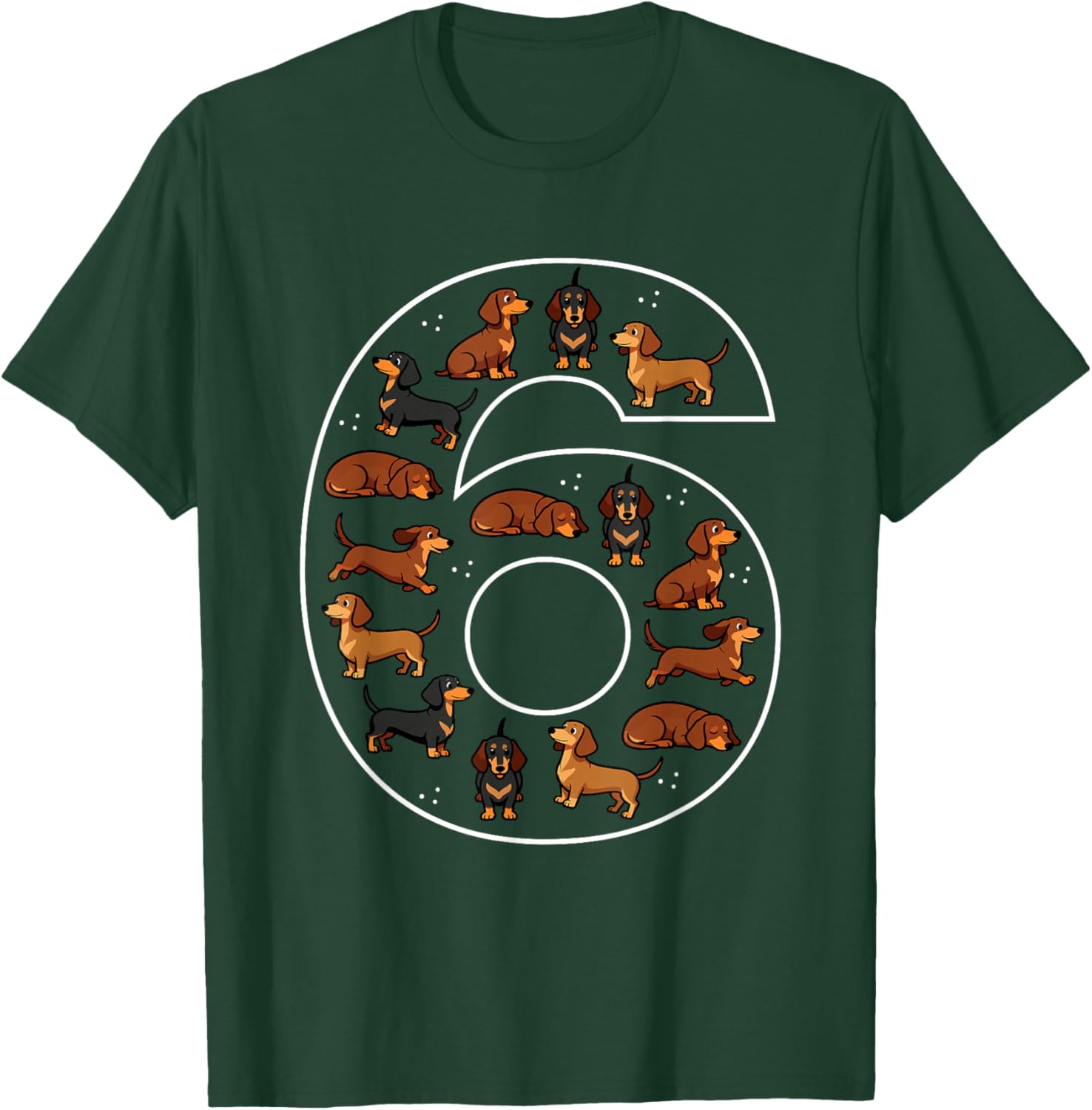 Wiener Dog T-Shirt - T-Shirt | Forest