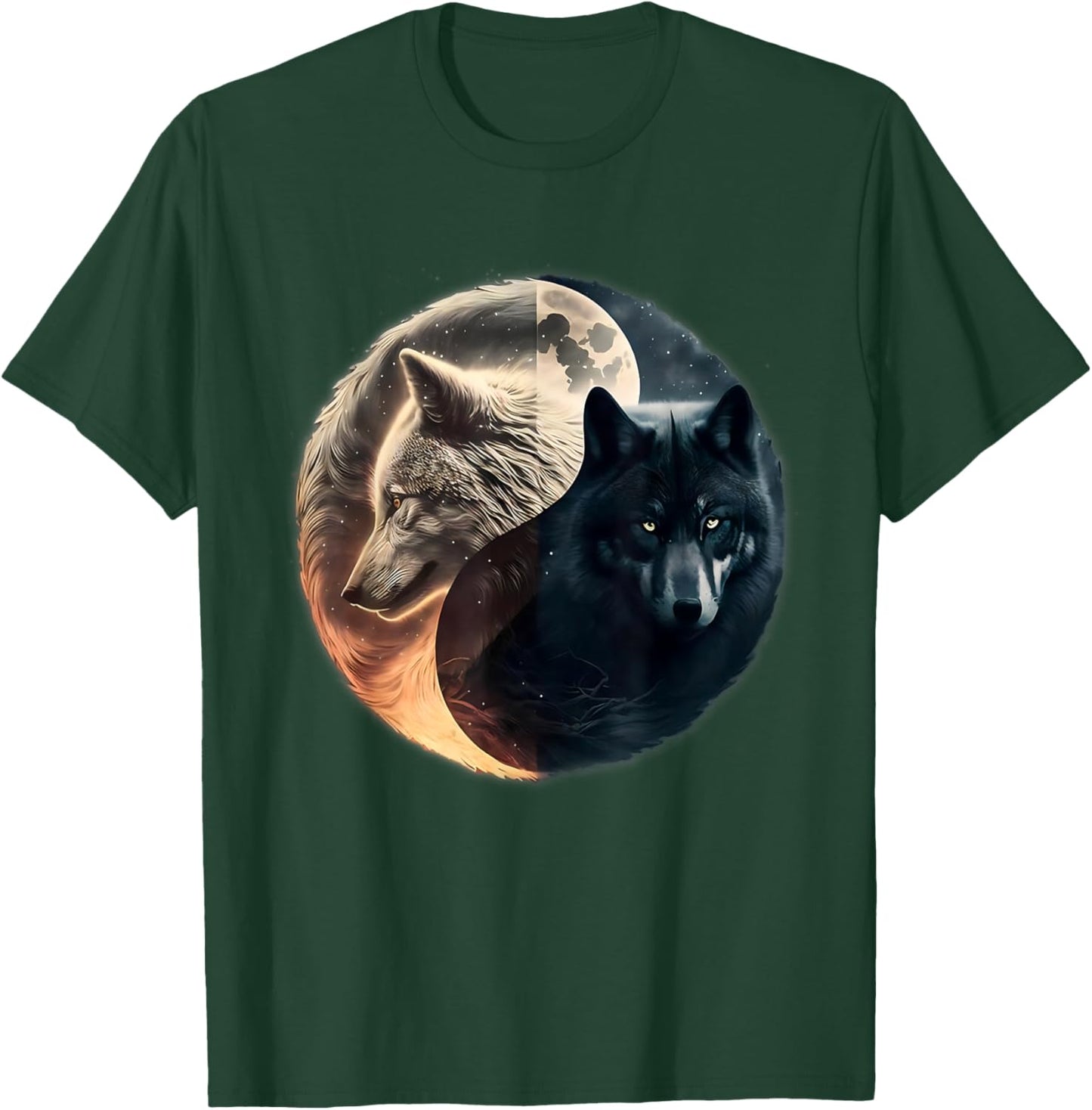 Wolf shirt , wolf shirt for kids, wolf for youth T-Shirt - T-Shirt | Forest