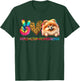 Peace Love Pomeranian Tie Dye Dog Lover T-Shirt - T-Shirt | Forest