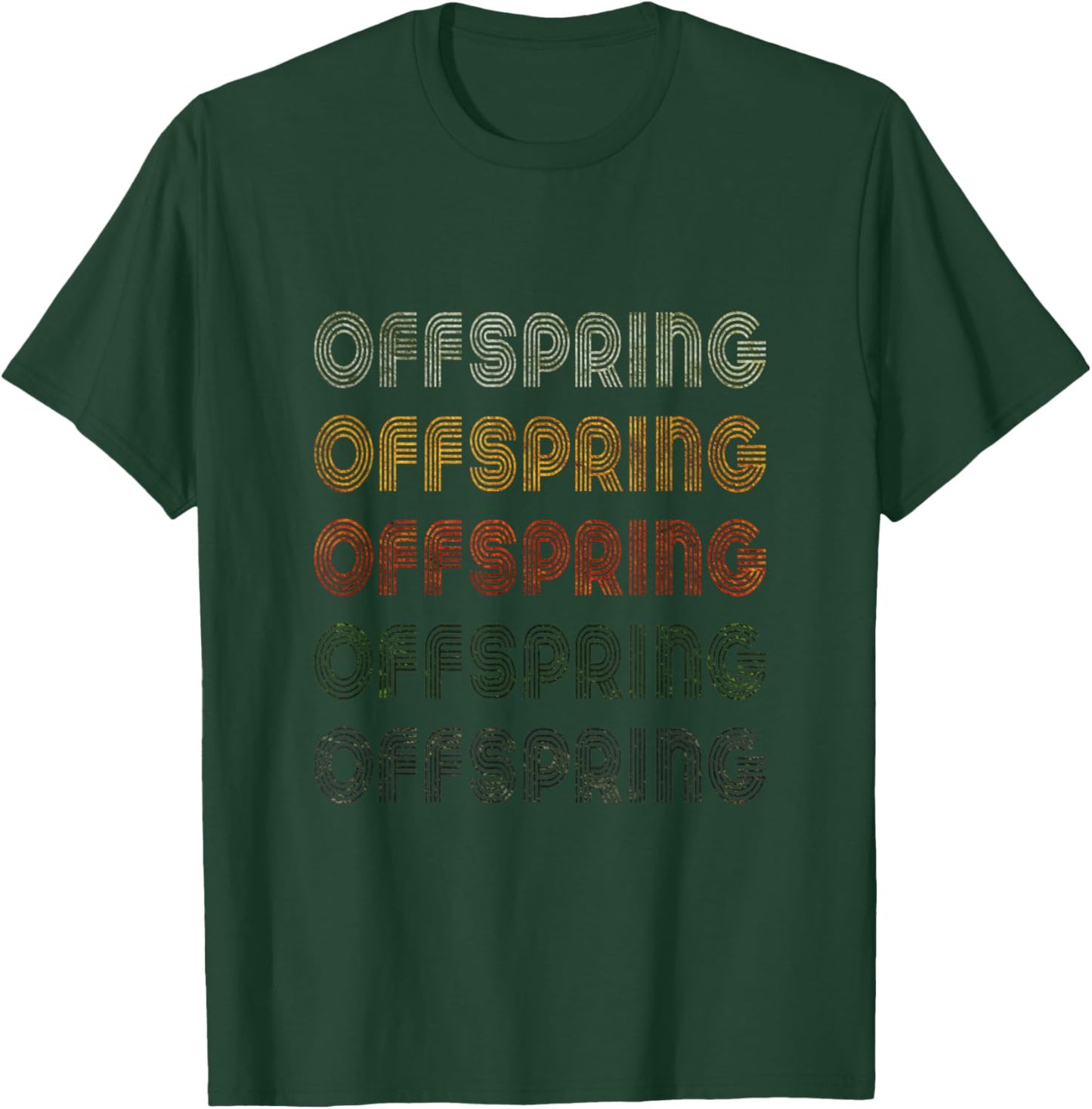 Love Heart Offspring Grunge Vintage Black Offspring T-Shirt - T-Shirt | Forest