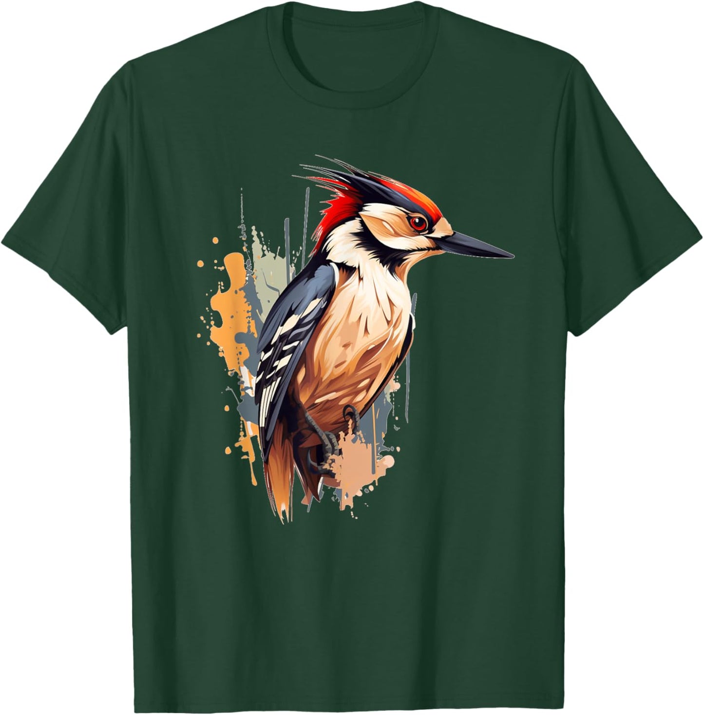 Funny Hobby Bird watching for Woodpecker and Birds Lovers T-Shirt - T-Shirt | Forest
