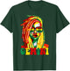 Gemini Queen Black Women Loc'd Girl Zodiac Sign Birthday T-Shirt - T-Shirt | Forest