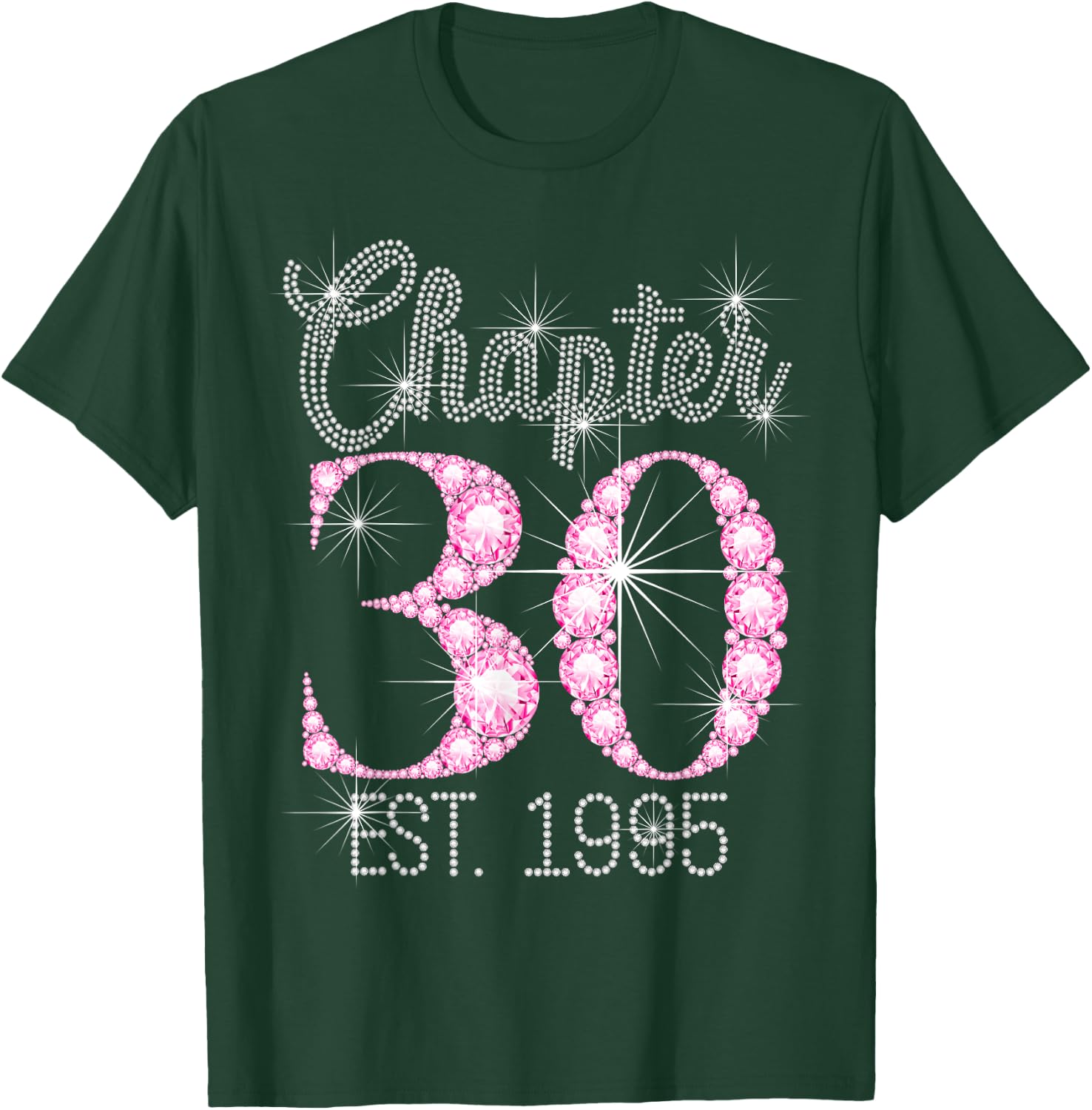 Chapter 30 EST 1995 30Th Birthday T-Shirt - T-Shirt | Forest