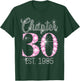 Chapter 30 EST 1995 30Th Birthday T-Shirt - T-Shirt | Forest