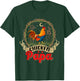 Vintage Chicken Papa Costume Chicken Lover Farmer Family T-Shirt - T-Shirt | Forest