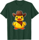 Cowboy Rubber Duck, Western Ducky Cow Boy Rodeo Hat T-Shirt - T-Shirt | Forest
