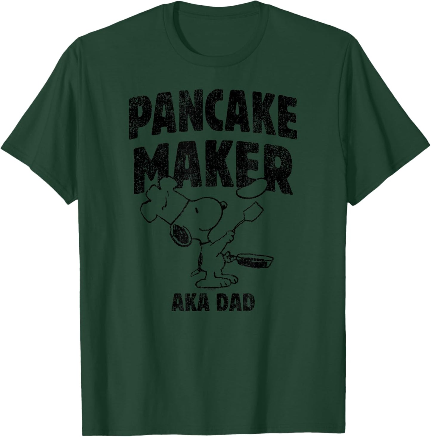 Peanuts - Pancake Maker AKA Dad T-Shirt - T-Shirt | Forest