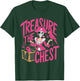 Treasure The Chest Breast Cancer Awareness Women Pink Ribbon T-Shirt - T-Shirt | Forest
