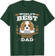World's Best Cavalier King Charles Spaniel Dad Dog Owner T-Shirt - T-Shirt | Forest