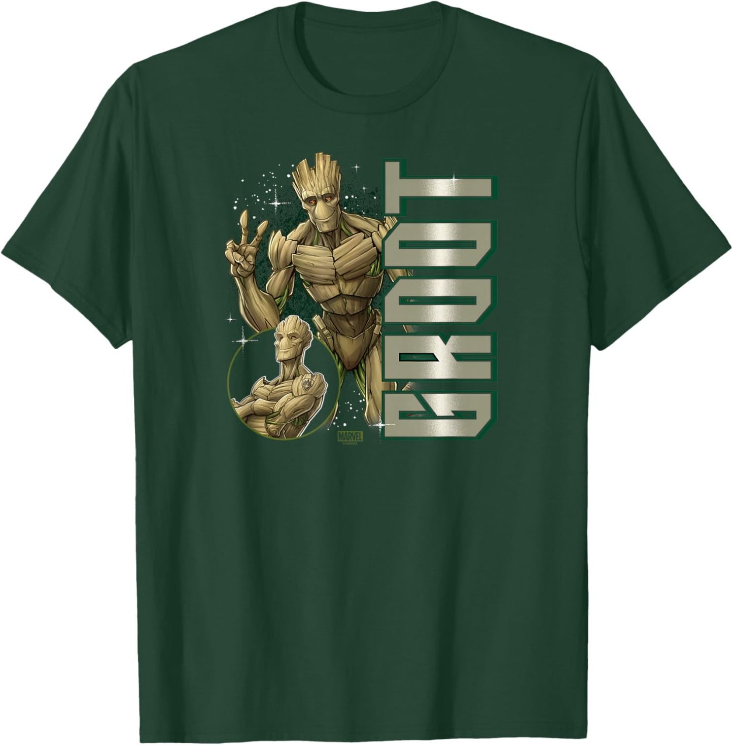 Guardians of The Galaxy - Groot Bootleg T-Shirt - T-Shirt | Forest