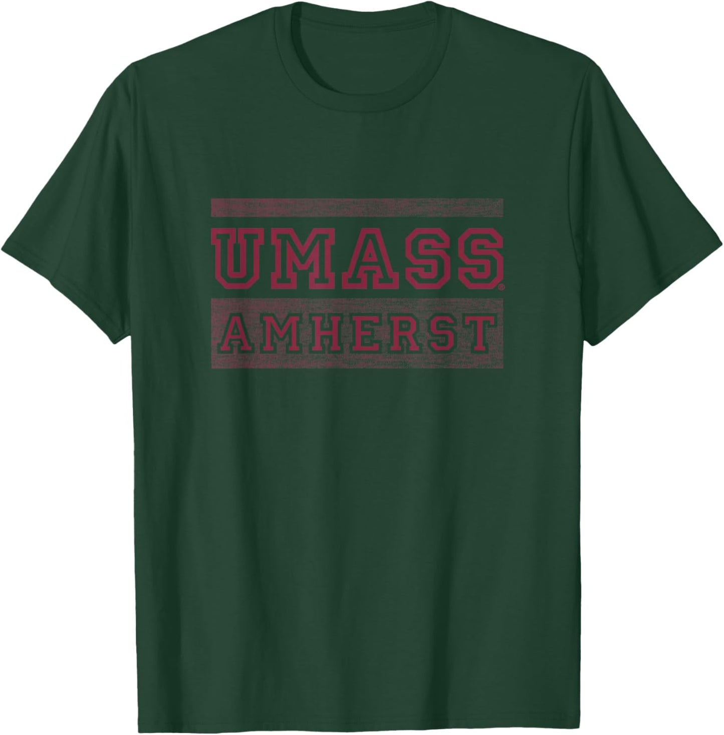 UMass Minutemen | Officially Licensed NCAA Merch | CQ4FN10 T-Shirt - T-Shirt | Forest
