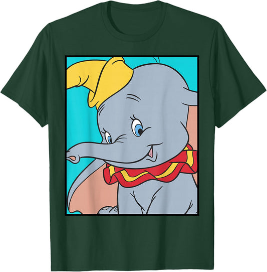 Disney Dumbo Portrait Box T-Shirt - T-Shirt | Forest