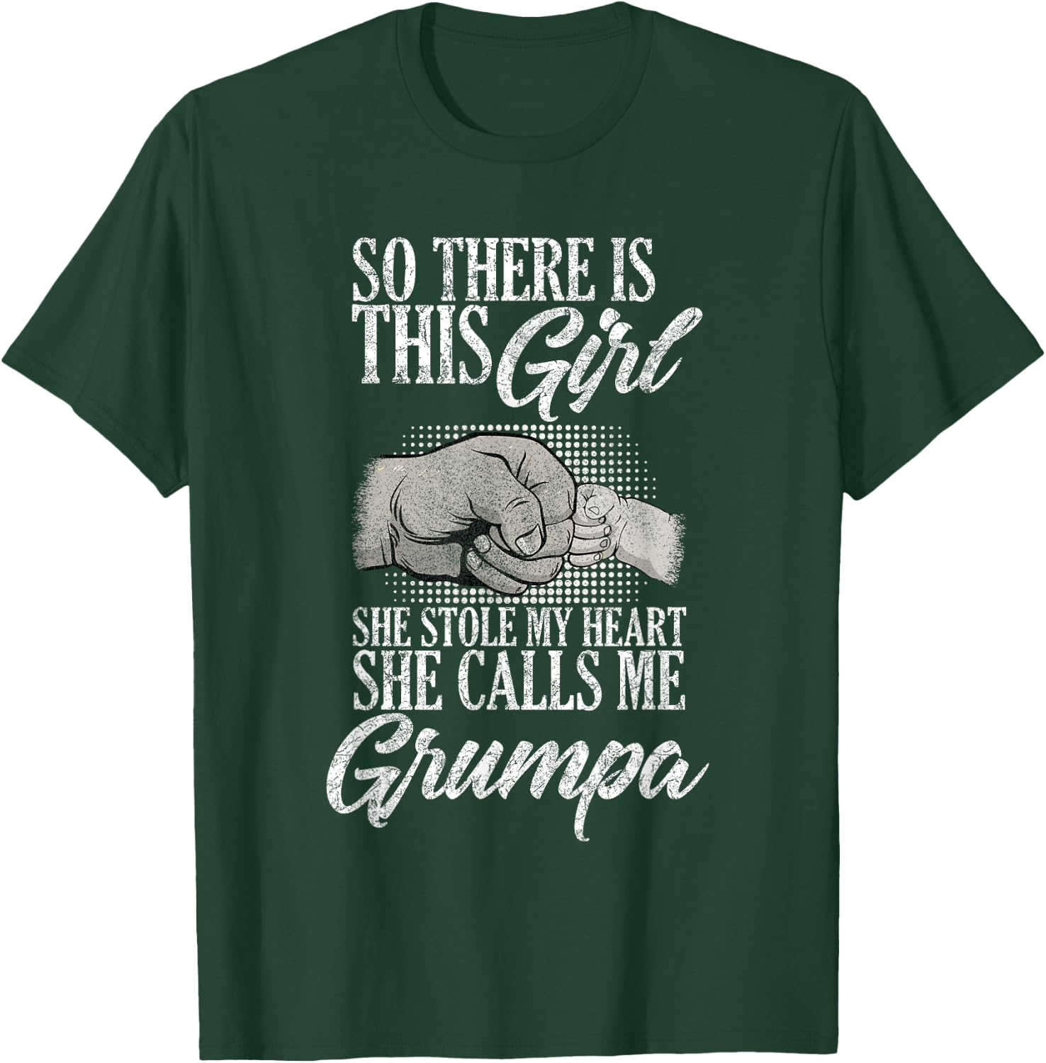 funny Father's Day for Grumpa from Daughter girl to grandpa T-Shirt - T-Shirt | Forest
