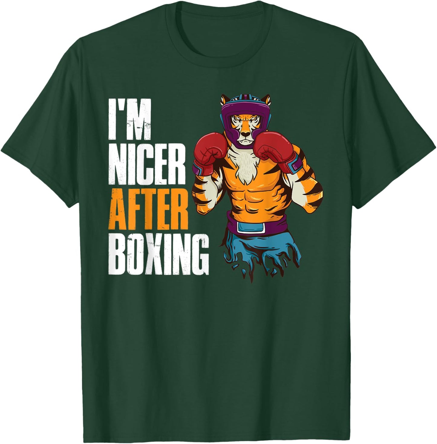 Im Nicer After Boxing T-Shirt - T-Shirt | Forest