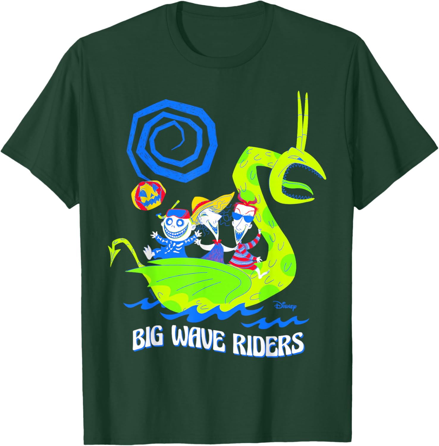 The Nightmare Before Christmas - Shock Lock Barrel Riders T-Shirt - T-Shirt | Forest