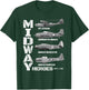 The Battle of Midway Plane Spotting American WW2 Planes T-Shirt - T-Shirt | Forest