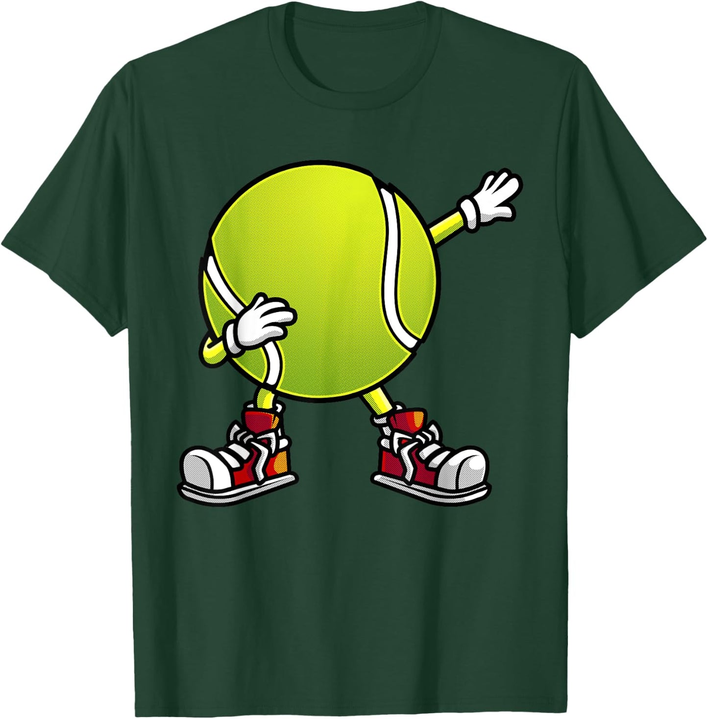 Cute Tennis Design Women Tennis Player Racket Sport T-Shirt - T-Shirt | Forest