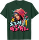 Fly Girl 80s 90s Old School B-Girl Hip Hop Girls T-Shirt - T-Shirt | Forest