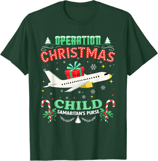 Operation Christmas Child Funny Family Matching Xmas T-Shirt - T-Shirt | Forest