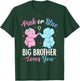 Pink Or Blue Big Brother Loves You Elephant Gender Reveal T-Shirt - T-Shirt | Forest