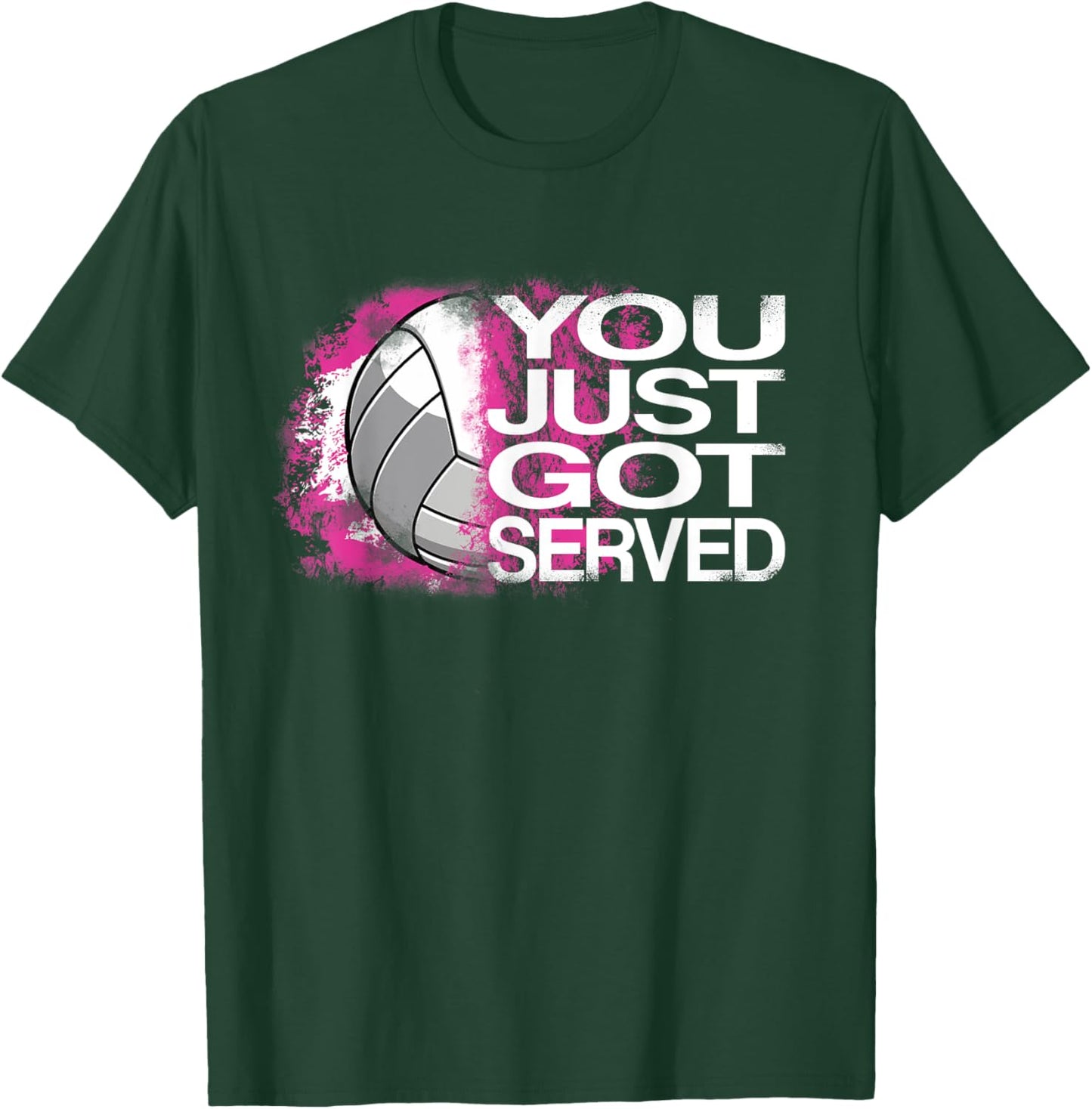 You Just Got Served Volleyball Beach Volleyball Women Kids T-Shirt - T-Shirt | Forest