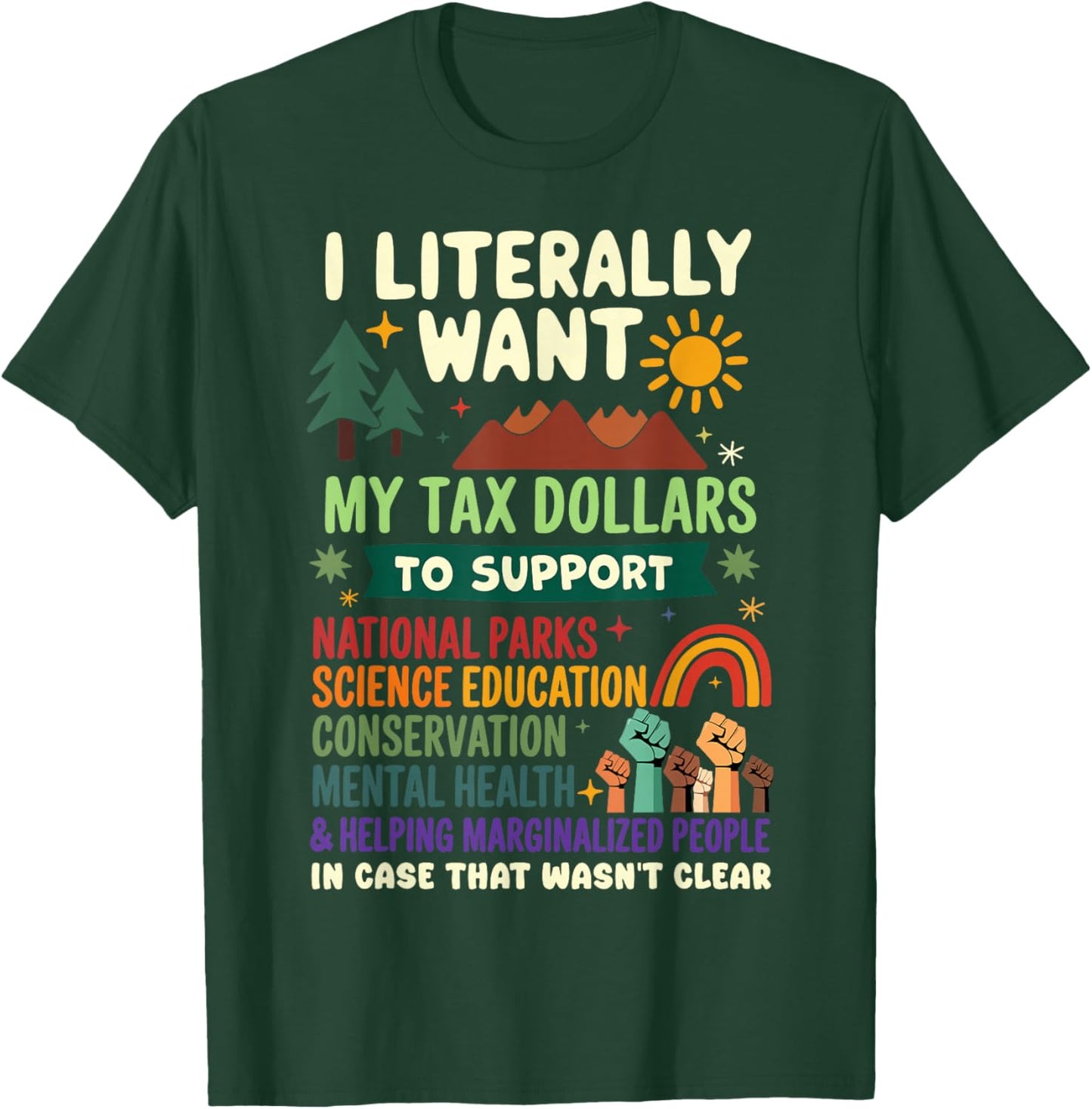 National Parks T-Shirt - T-Shirt | Forest