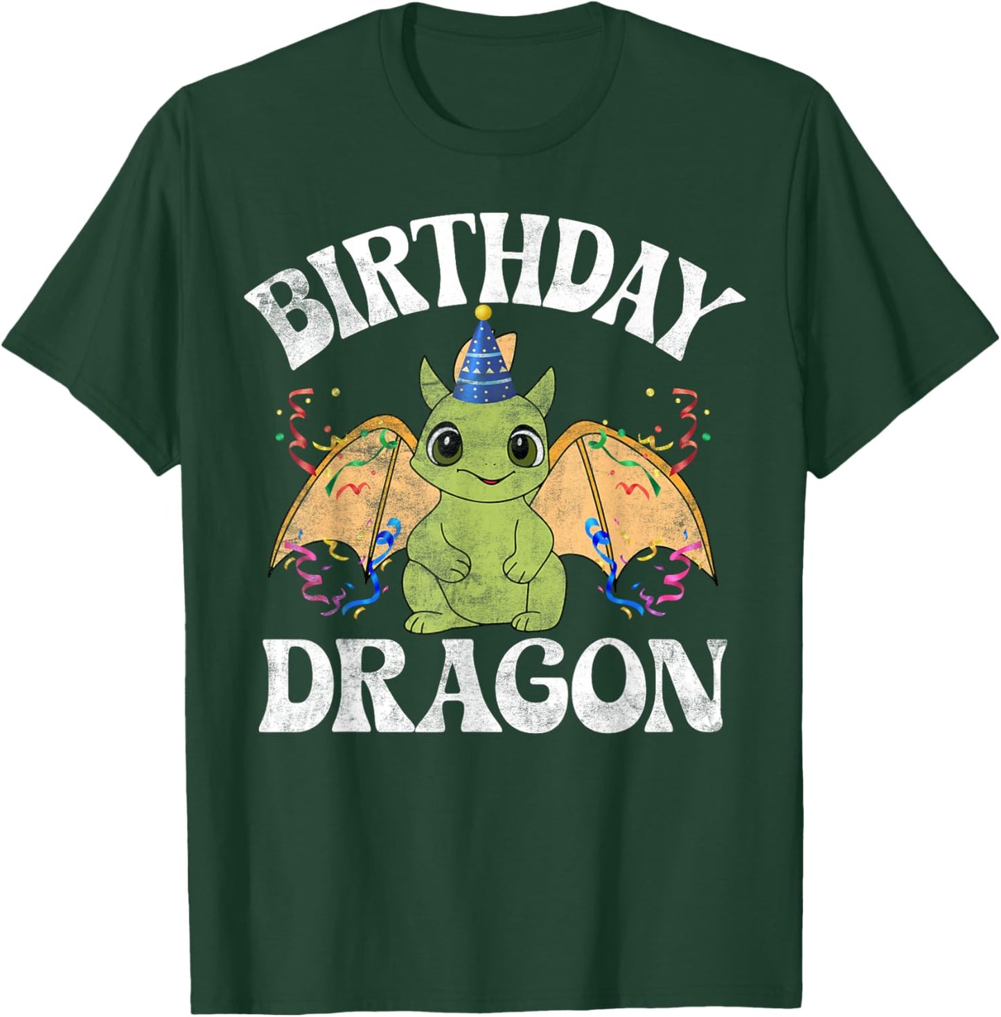 Birthday Dragon T-Shirt - T-Shirt | Forest