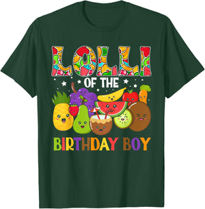 Lolli of The Birthday Boy Family Fruit Birthday T-Shirt - T-Shirt | Forest