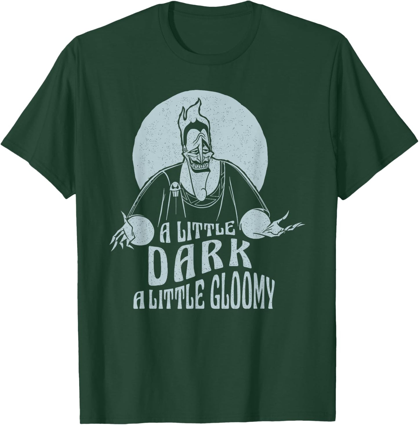Disney Hercules Hades A Little Dark A Little Gloomy Portrait T-Shirt - T-Shirt | Forest