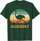 Allegedly Ostrich Shirt Gifts Men's Retro Classic Ostrich Lover Black Small Short Sleeve Classic Fit Pull On Straight Hem T-Shirt - T-Shirt | Forest