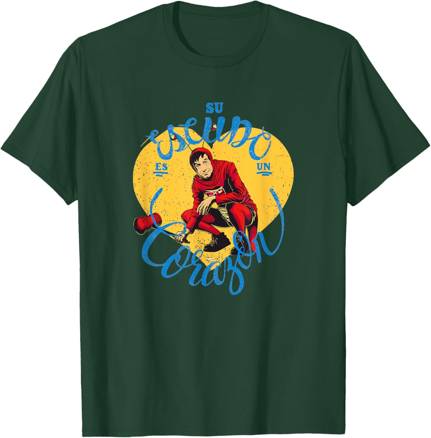 Chapulin Colorado - Fun Desings for Kids, Teen, Women & Men T-Shirt - T-Shirt | Forest