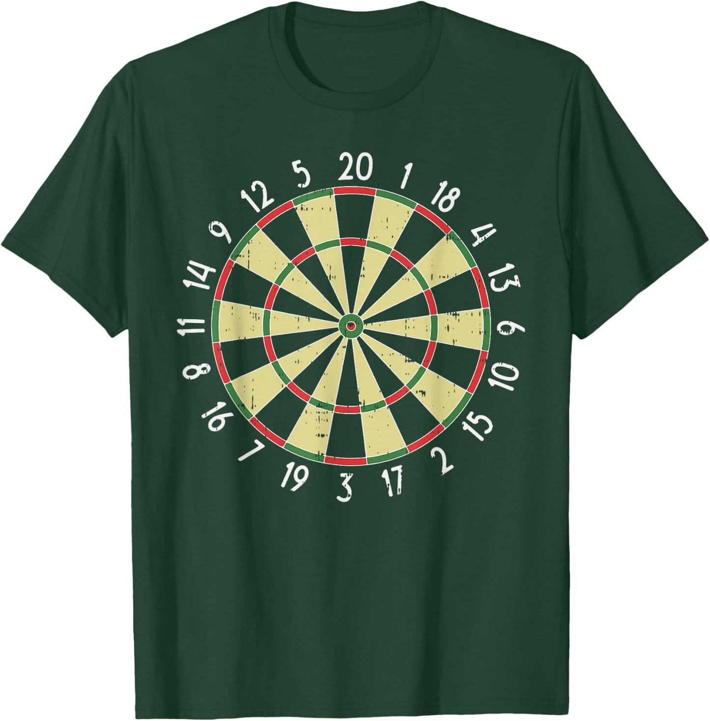 Dartboard Shirt Halloween Dart Game Sports Lazy Costume T-Shirt - T-Shirt | Forest