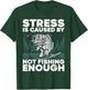 Funny Fishing Design Women Bass Fly Fishing Lovers T-Shirt - T-Shirt | Forest