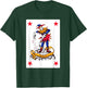 Vintage Joker Playing Card Retro Red Clown Group Costume T-Shirt - T-Shirt | Forest