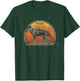 Tasmanian Tiger Thylacine T Shirt Wolf Australian Extinct T-Shirt - T-Shirt | Forest