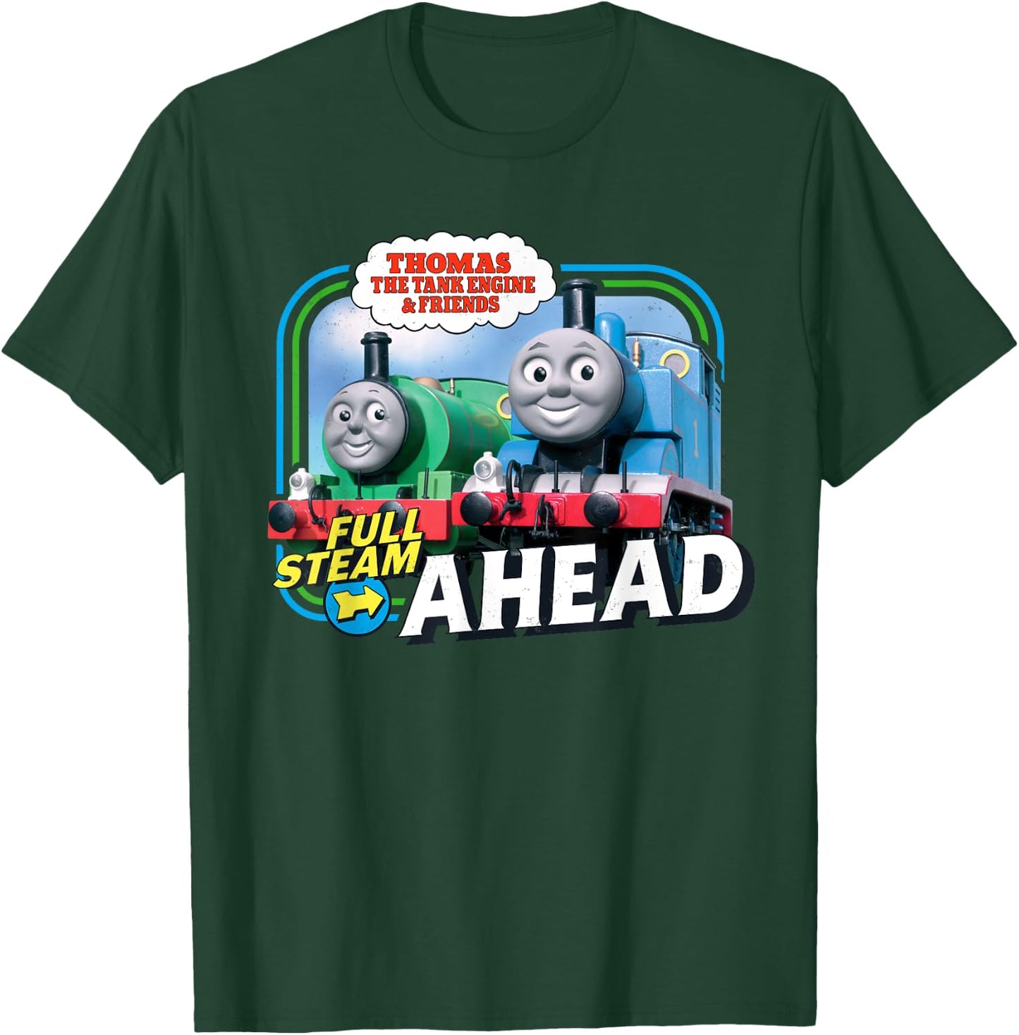 Thomas & Friends Full Steam Ahead T-Shirt - T-Shirt | Forest