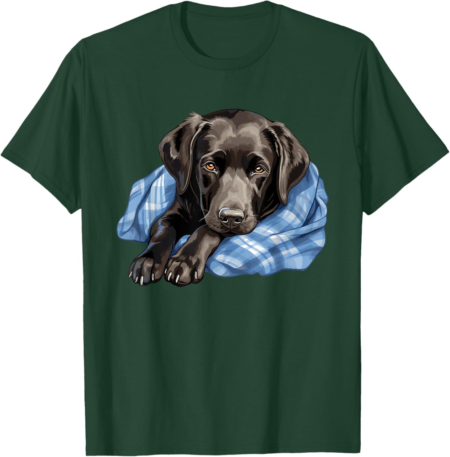 Süßer Hund Offizielles Schlafshirt Labrador Retriever Hunde T-Shirt - T-Shirt | Forest