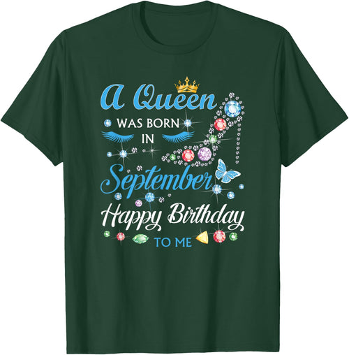 A Queen Was Born In September Happy Birthday To Me