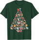 Physical Therapy Christmas PT Therapist Christmas Tree Xmas T-Shirt - T-Shirt | Forest