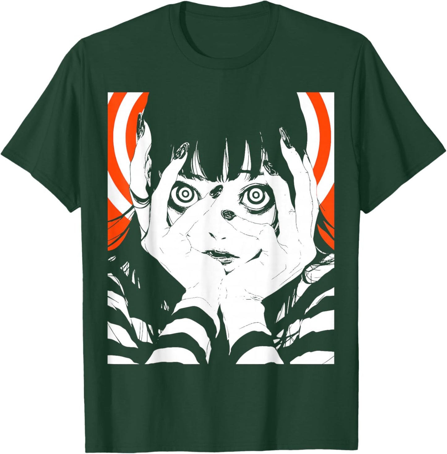 Horror Anime Manga | Japan Japanese Creepy Kawaii Goth T-Shirt - T-Shirt | Forest