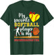 Softball Grandma Proud Softball Player Grandmother T-Shirt - T-Shirt | Forest