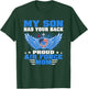 My Son Has Your Back Proud Air Force Mom Military Mother T-Shirt - T-Shirt | Forest