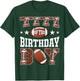 Titi Of The Birthday Boy Football Game Day T-Shirt - T-Shirt | Forest