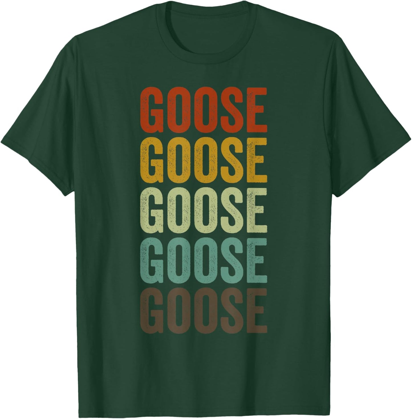 Goose Retro T-Shirt - T-Shirt | Forest
