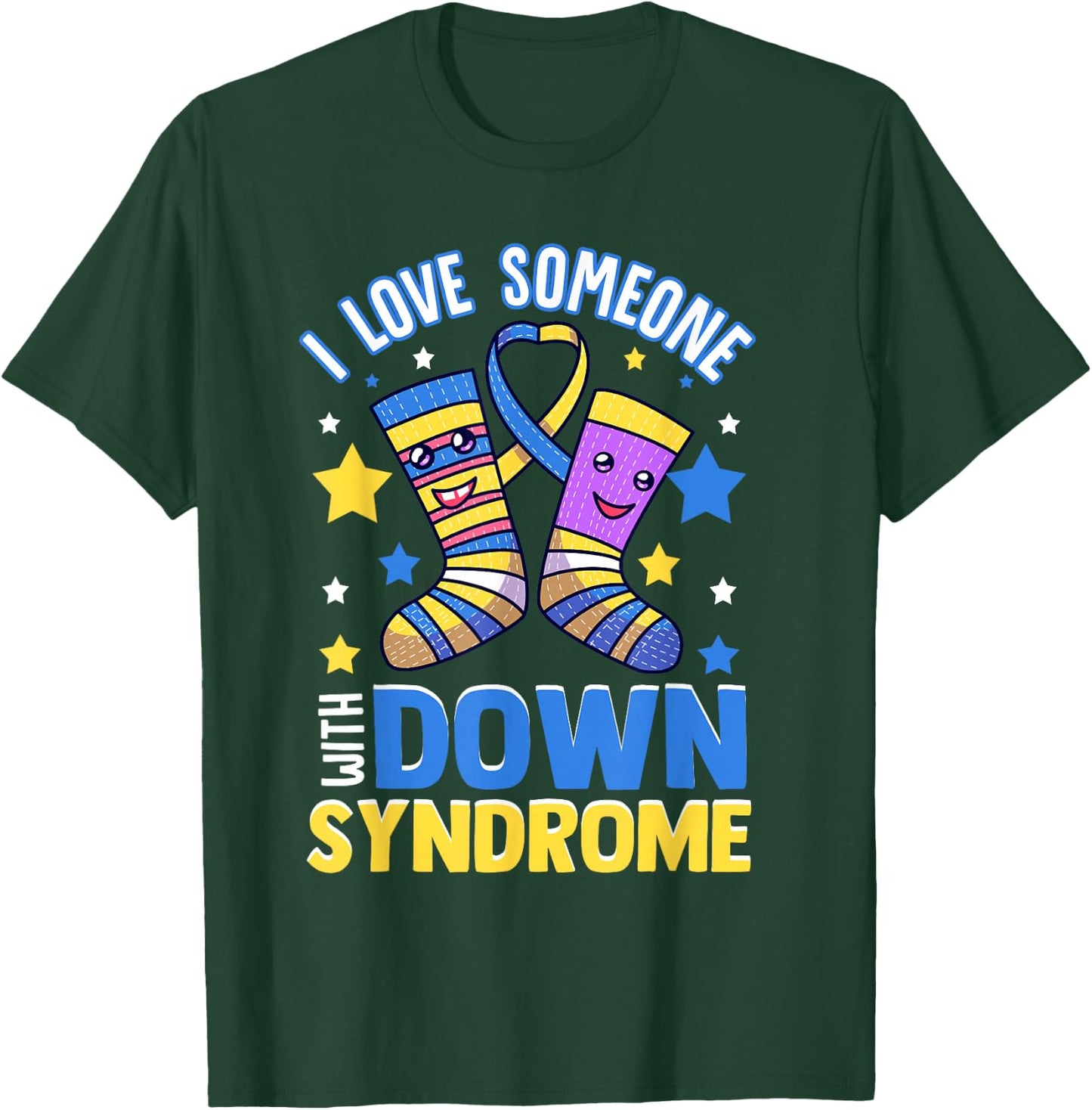 Down Syndrome T-Shirt - T-Shirt | Forest