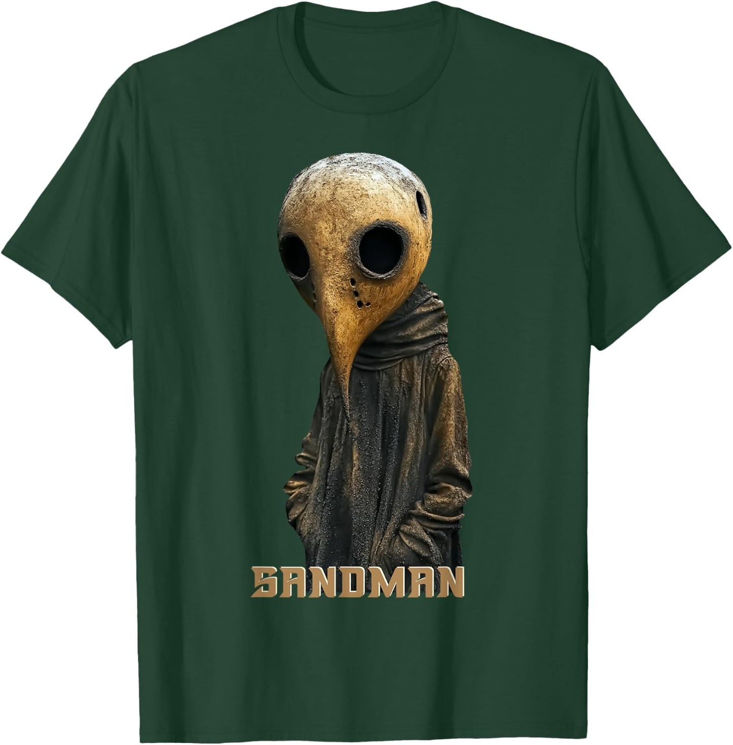 Sandman Mask Lord of Dreams Halloween Morpheus Comic Con T-Shirt - T-Shirt | Forest