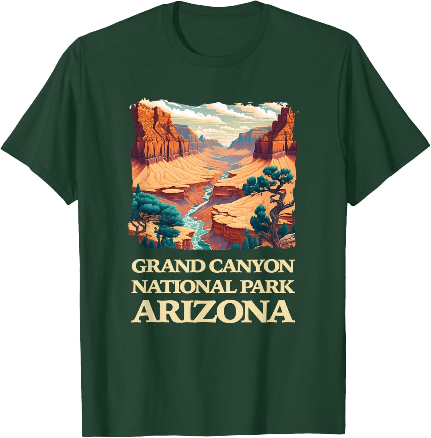 Grand Canyon T-Shirt - T-Shirt | Forest
